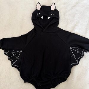 Old Navy Black Bat Bubble Romper